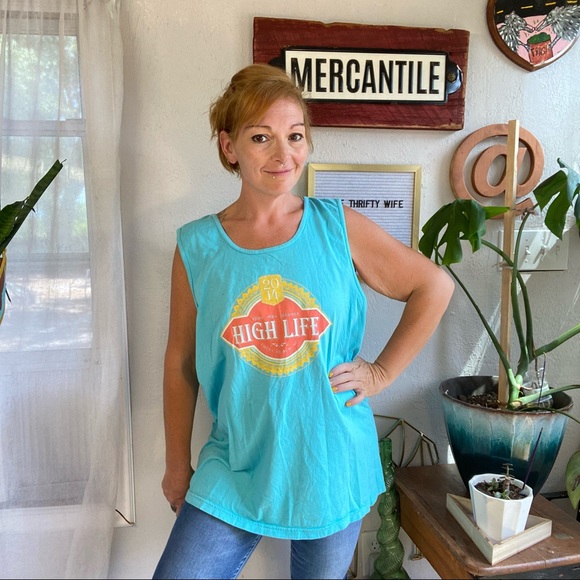 High Life 2014 First Pres Augusta Polly South Carolina Vacation Tank XLARGE - Picture 5 of 13